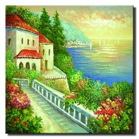 Tranh in Canvas sơn dầu